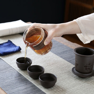 Juego de Té Portátil Kung Fu Cerámica - Set Compacto para Viajeros - Image 8