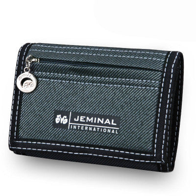 Billetera Pequeña de Lona para Hombre con Cierre y Compartimentos Múltiples - Image 8