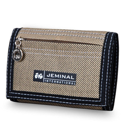 Billetera Pequeña de Lona para Hombre con Cierre y Compartimentos Múltiples - Image 10