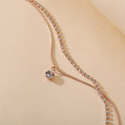 Pulsera Bohemia para Tobillo con Circonita Cúbica - Joyería Boho para Mujer - Image 3