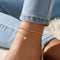 LETAPI Bohemian Beads Anklets for Women Boho Cubic Zirconia Anklet 2020 Ankle Bracelet on Leg Anklet Jewelry Golden A