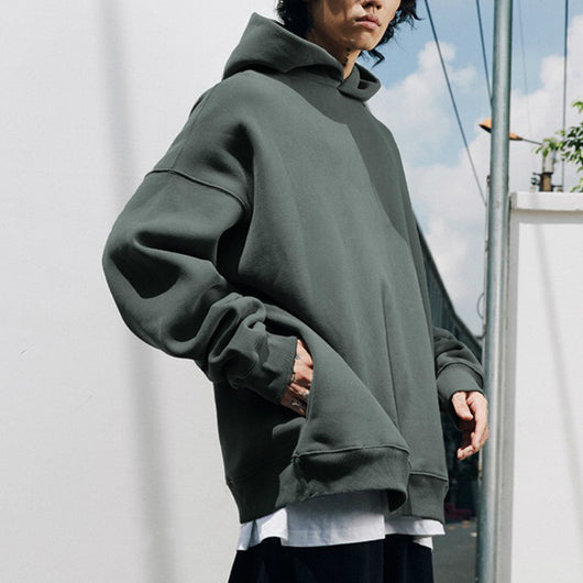 Sudadera Hip Hop Lavada Vintage Streetwear