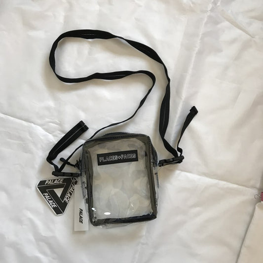 Bolsa Mensajera Transparente Hip Hop con Correa de Hombro