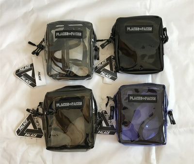 Bolsa Mensajera Transparente Hip Hop con Correa de Hombro - Image 8
