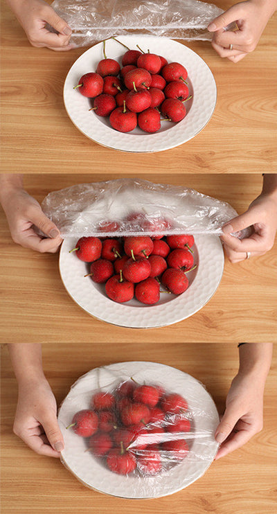 Cubiertas Elásticas Desechables para Alimentos de Grado Alimenticio - Image 6