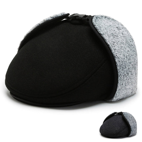 Gorro Térmico Acolchado con Orejeras de Terciopelo