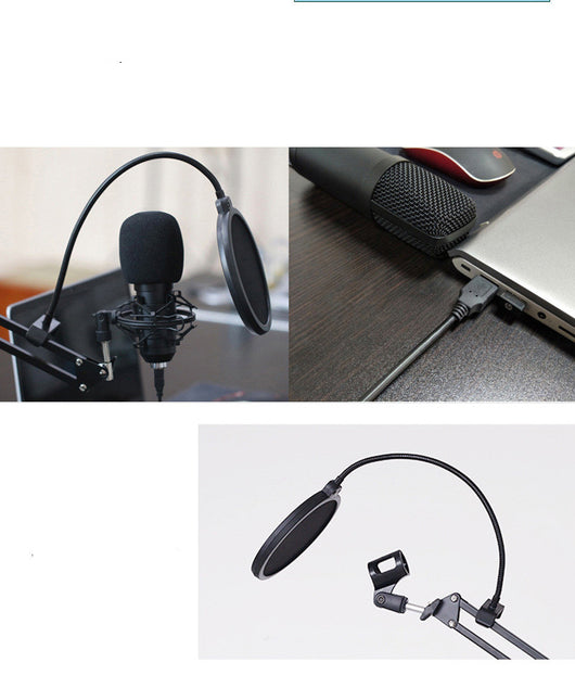Micrófono Condensador USB BM-800 de Alta Resolución 192KHz 24Bit - Image 15