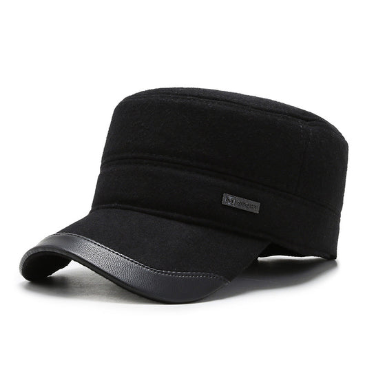 Gorra Plana con Protección de Orejas para Invierno - Diseño Clásico Duckbill - Image 5