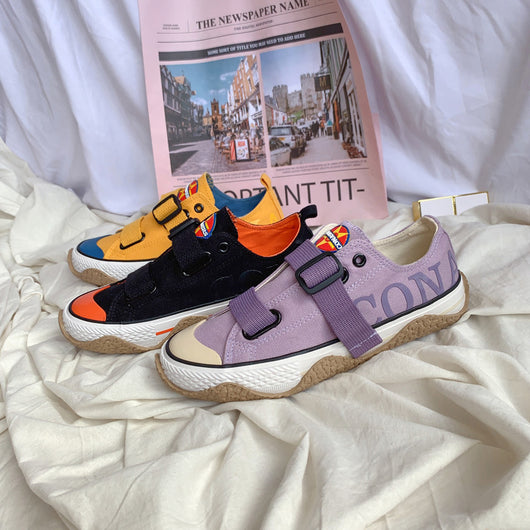 Zapatillas Retro Urbanas de Lona - Estilo Hong Kong Casual Chic - Image 9