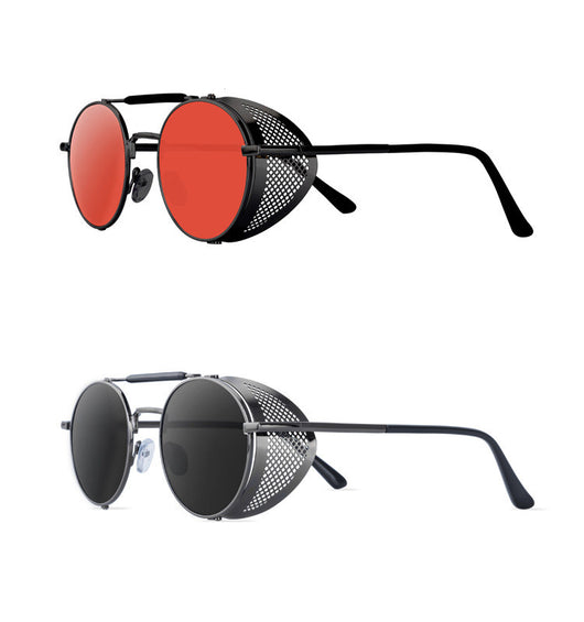 Gafas Steampunk Vintage Redondas Espejo - Estilo Retro Unisex - Image 12