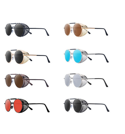 Gafas Steampunk Vintage Redondas Espejo - Estilo Retro Unisex - Image 13