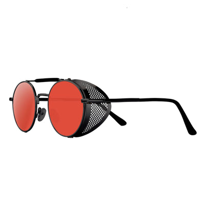 Gafas Steampunk Vintage Redondas Espejo - Estilo Retro Unisex - Image 4