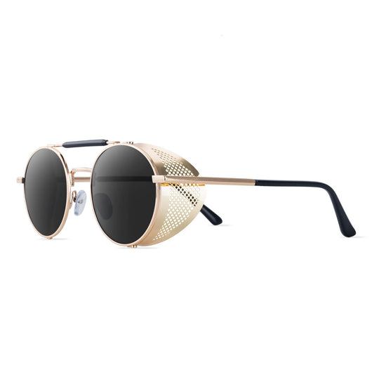 Gafas Steampunk Vintage Redondas Espejo - Estilo Retro Unisex - Image 3
