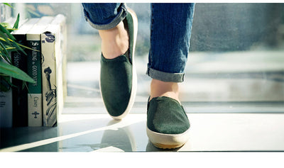Zapatos de Lona Respirable para Hombre - Estilo Pekín Clásico - Image 27