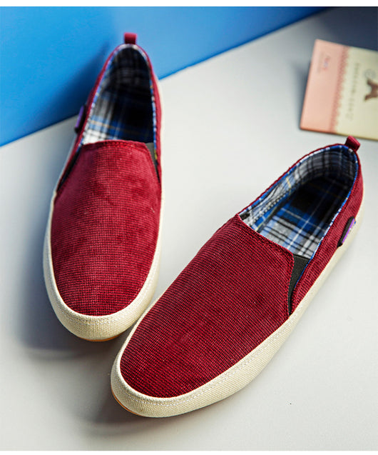Zapatos de Lona Respirable para Hombre - Estilo Pekín Clásico - Image 24