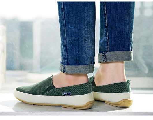 Zapatos de Lona Respirable para Hombre - Estilo Pekín Clásico - Image 7