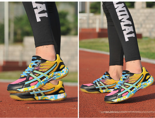 Zapatillas Deportivas Ligeras para Tenis y Bádminton - Pareja Coloridas Antideslizantes - Image 10