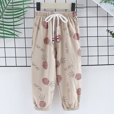 Pantalones Casuales Infantiles con Estampado Coreano - Protección Anti Mosquitos para Niños y Niñas - Image 9