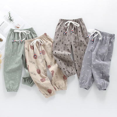 Pantalones Casuales Infantiles con Estampado Coreano - Protección Anti Mosquitos para Niños y Niñas - Image 10