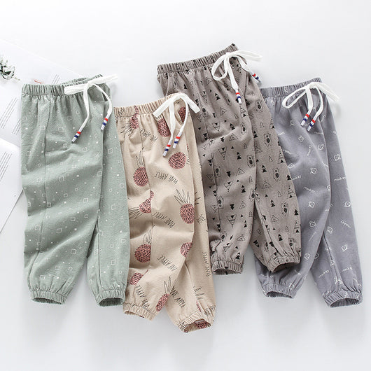 Pantalones Casuales Infantiles con Estampado Coreano - Protección Anti Mosquitos para Niños y Niñas - Image 12