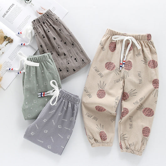 Pantalones Casuales Infantiles con Estampado Coreano - Protección Anti Mosquitos para Niños y Niñas - Image 14