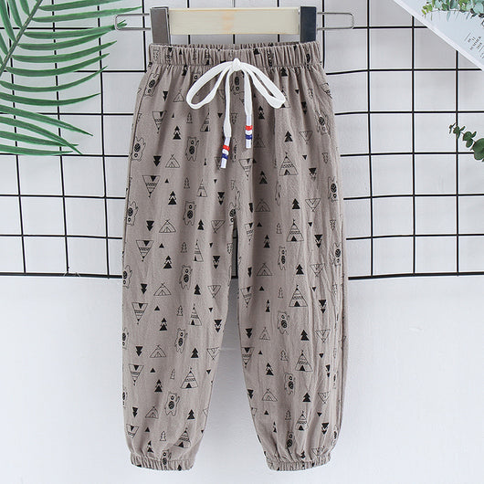 Pantalones Casuales Infantiles con Estampado Coreano - Protección Anti Mosquitos para Niños y Niñas - Image 15