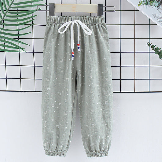 Pantalones Casuales Infantiles con Estampado Coreano - Protección Anti Mosquitos para Niños y Niñas - Image 16