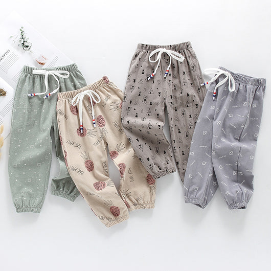 Pantalones Casuales Infantiles con Estampado Coreano - Protección Anti Mosquitos para Niños y Niñas - Image 5