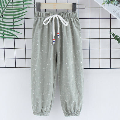 Pantalones Casuales Infantiles con Estampado Coreano - Protección Anti Mosquitos para Niños y Niñas - Image 4