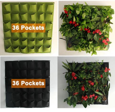 Bolsa de Cultivo Vertical para Pared - Jardín Colgante Multibolsillo para Huerto Urbano - Image 22