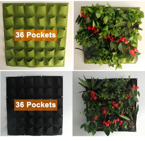 Bolsa de Cultivo Vertical para Pared - Jardín Colgante Multibolsillo para Huerto Urbano - Image 22