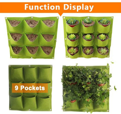 Bolsa de Cultivo Vertical para Pared - Jardín Colgante Multibolsillo para Huerto Urbano - Image 21