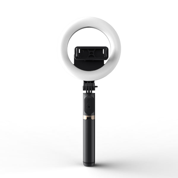 Trípode Portátil Multifuncional para Transmisión en Vivo - Compatible con iPhone y Android