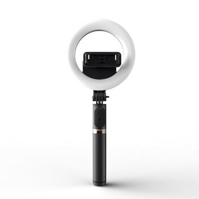 Trípode Portátil Multifuncional para Transmisión en Vivo - Compatible con iPhone y Android