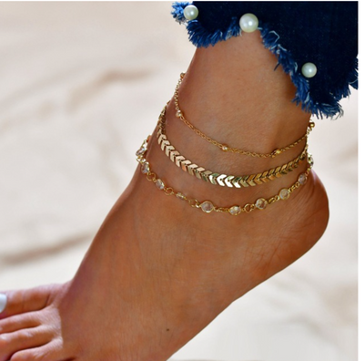 Pulsera Bohemia para Tobillo con Circonita Cúbica - Joyería Boho para Mujer - Image 6