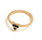 Juego de 7 Anillos Articulados con Diamantes y Serpiente Esmeralda - Image 5