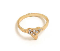 Juego de 7 Anillos Articulados con Diamantes y Serpiente Esmeralda - Image 2