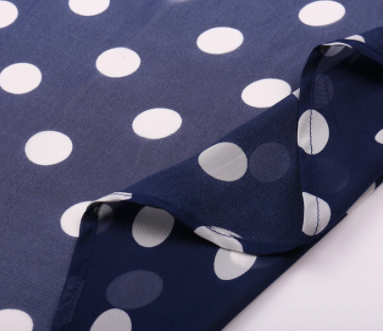 Vestido Azul Estampado para Mujer - Diseño Moderno y Versátil - Image 10