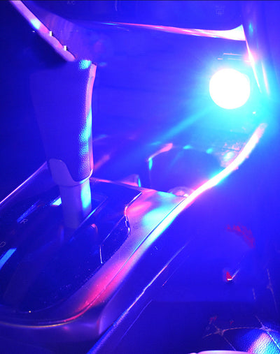 Luz LED Mágica Inteligente con Control de Voz - Esfera Cristal para Fiestas y Autos - Image 11