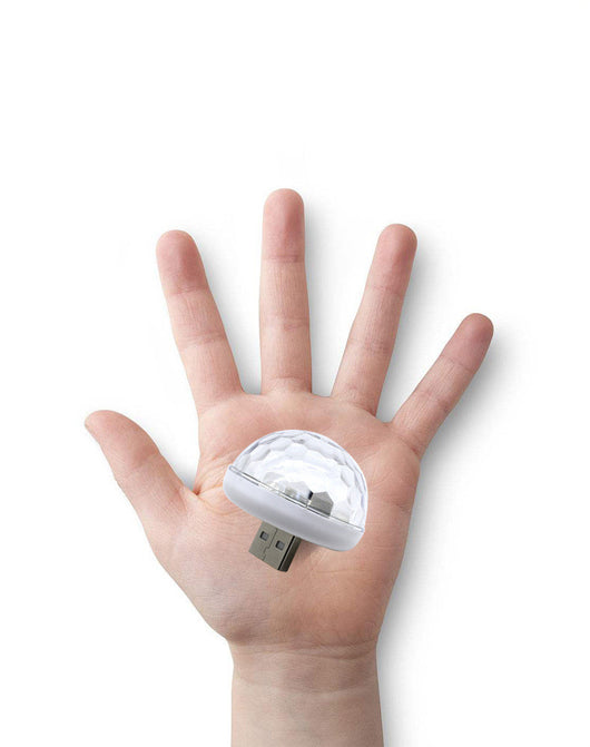 Luz LED Mágica Inteligente con Control de Voz - Esfera Cristal para Fiestas y Autos - Image 12