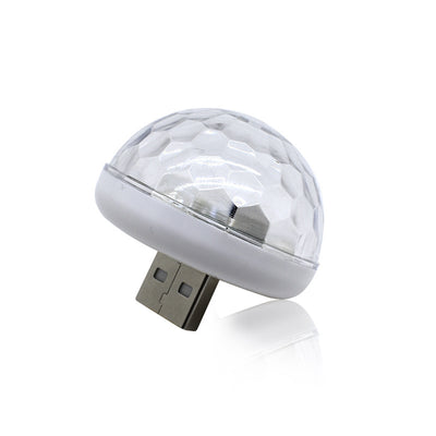 Luz LED Mágica Inteligente con Control de Voz - Esfera Cristal para Fiestas y Autos - Image 14