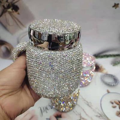 Taza Térmica Elegante para Café con Tapa y Cuchara - Diseño Moderno para Parejas - Image 13