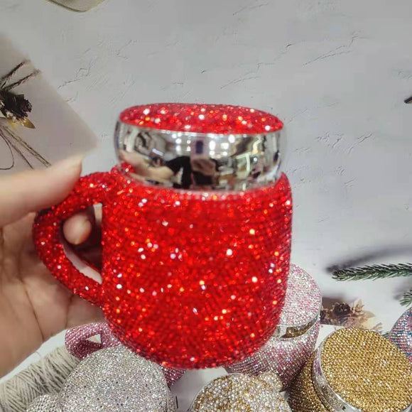 Taza Térmica Elegante para Café con Tapa y Cuchara - Diseño Moderno para Parejas