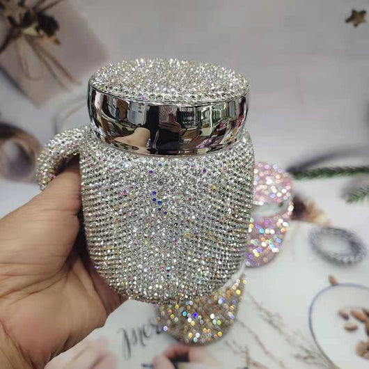 Taza Térmica Elegante para Café con Tapa y Cuchara - Diseño Moderno para Parejas - Image 4