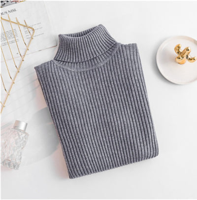 Suéter Tejido Ajustado de Cuello Alto - Abrigo Cálido Premium - Image 15