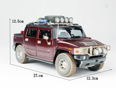 Réplica a Escala del Hummer H2 2003 - Modelo Aleación Premium - Image 10