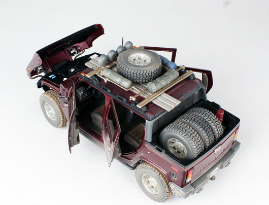 Réplica a Escala del Hummer H2 2003 - Modelo Aleación Premium - Image 2