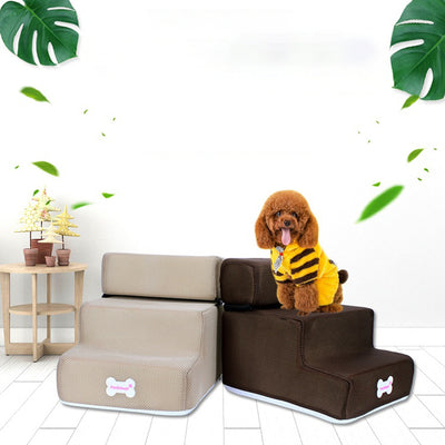 Escaleras para Perros - Rampa Acolchada Personalizable para Sofá y Cama - Image 58