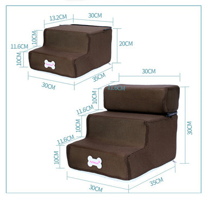 Escaleras para Perros - Rampa Acolchada Personalizable para Sofá y Cama - Image 60