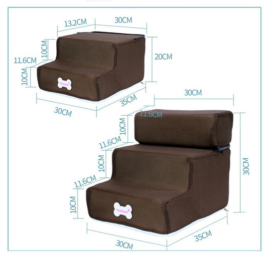 Escaleras para Perros - Rampa Acolchada Personalizable para Sofá y Cama - Image 60